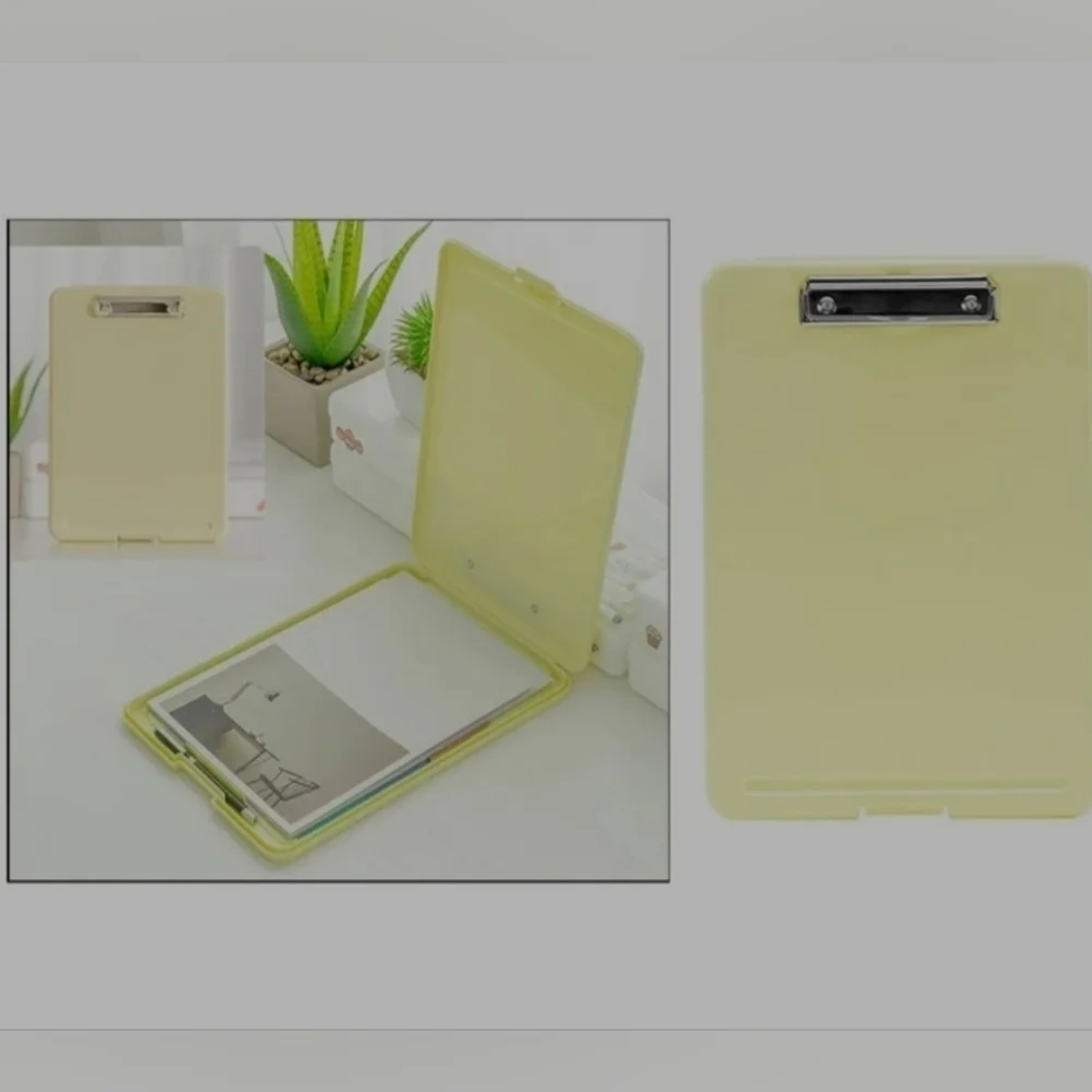 Worallymy Plastic Folder Writing Organizer